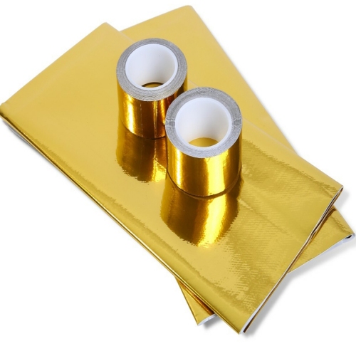 Radiant heat barrier aluminum heat barrier sheet and self adhesive heat barrier material options – BSTFLEX