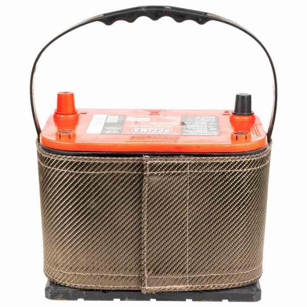 battery heat shield wrap