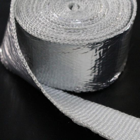 Aluminiumfolie Fiberglas-Auspuff-Schalldämpfer-Rohr-Wickelband