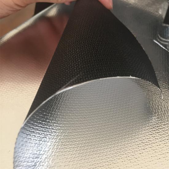 Aluminum foil clad PTFE Coated Fiberglass Fabric