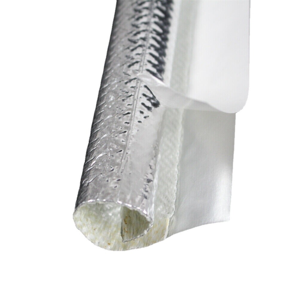 Aluminisierter Glasfaserschlauch zum Schutz von Kfz-Kabelbäumen